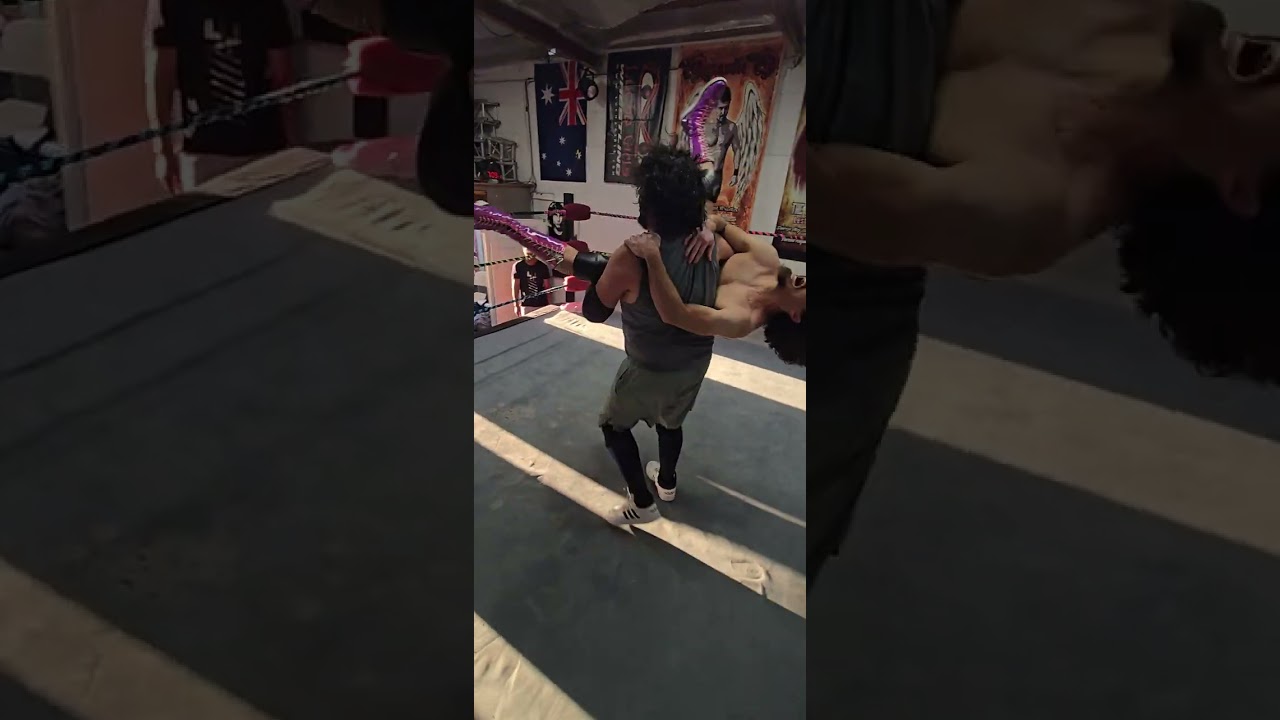 Training Match: vs Zeke vs Chris CrowSantino Bros Wrestling Academy in Los Angeles, CA.
