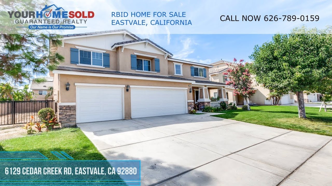 GORGEOUS RBID HOME FOR SALE IN EASTVALE - 6129 CEDAR CREEK RD, EASTVALE, CA 92880