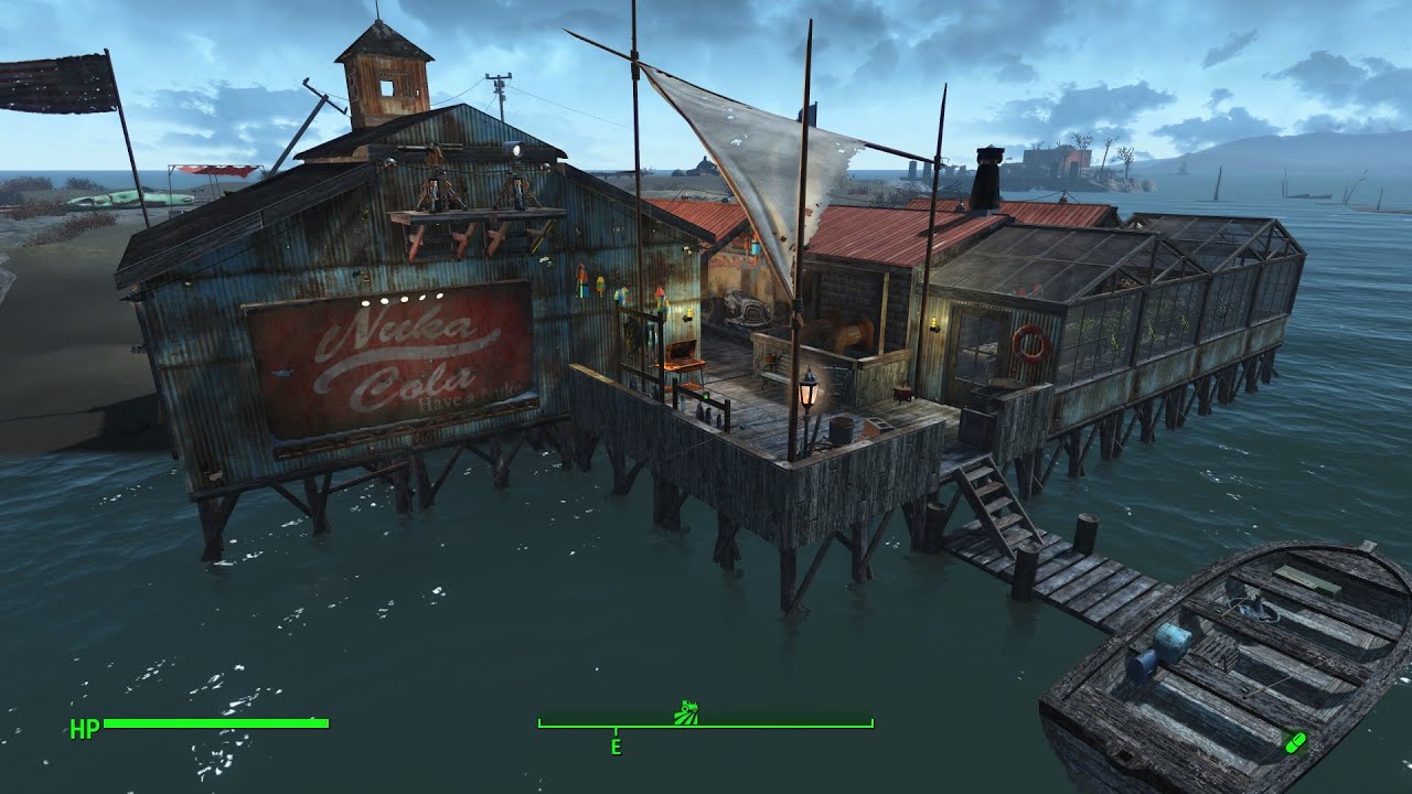 Fallout 4 Nordhagen Beach settlement tour