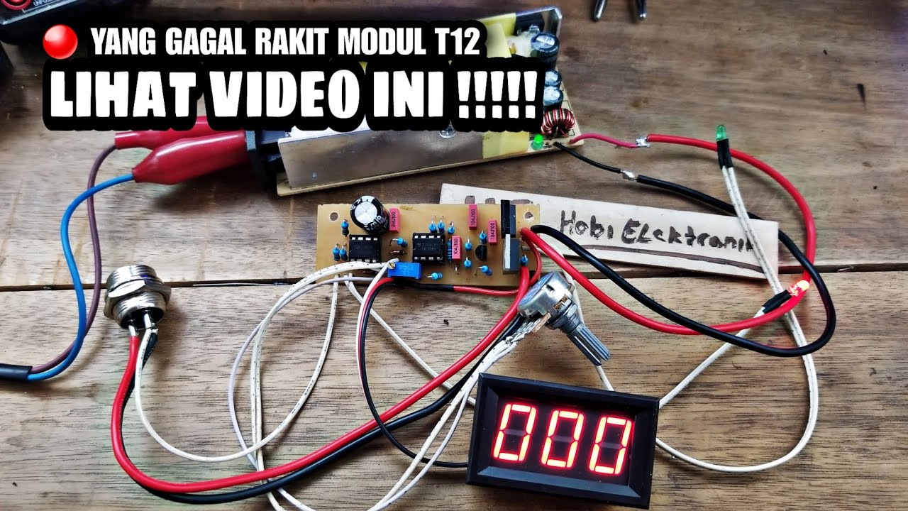 MODUL SOLDER T12 SEDERHANA