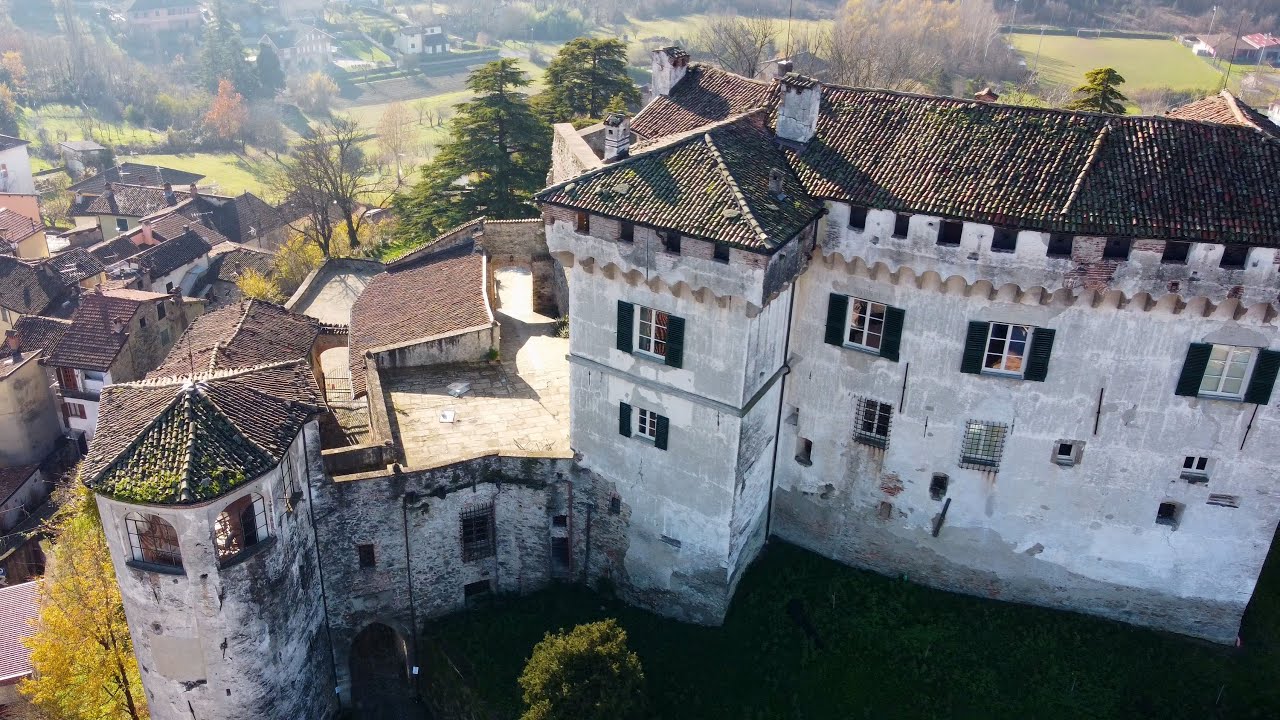 Doria Castle at Mornese, Mornese, Alessandria, Piedmont, Italy, Europe