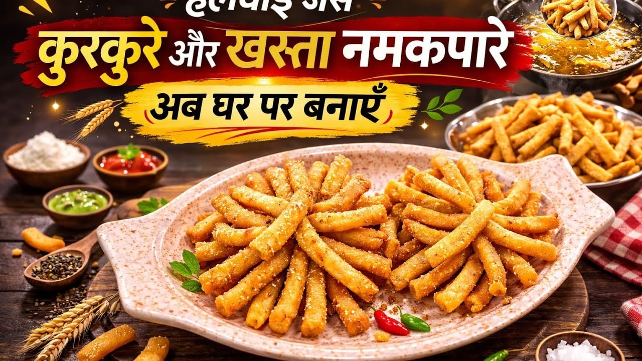 एक बार इस तरह से नमक पारा बनाकर देखिये बाजार का नाश्ता भूल जाएंगे#Namakpara#namkin#mathri#khasta