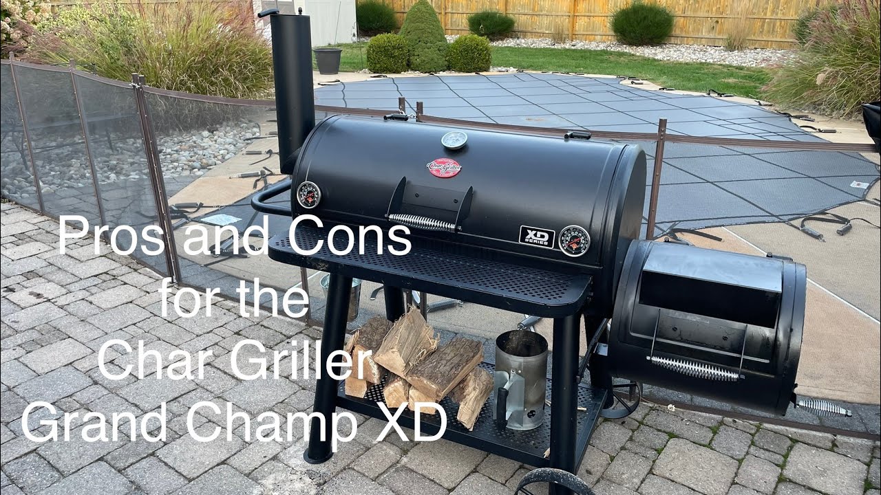 Плюсы и минусы гриля Char Griller Grand Champ XD.