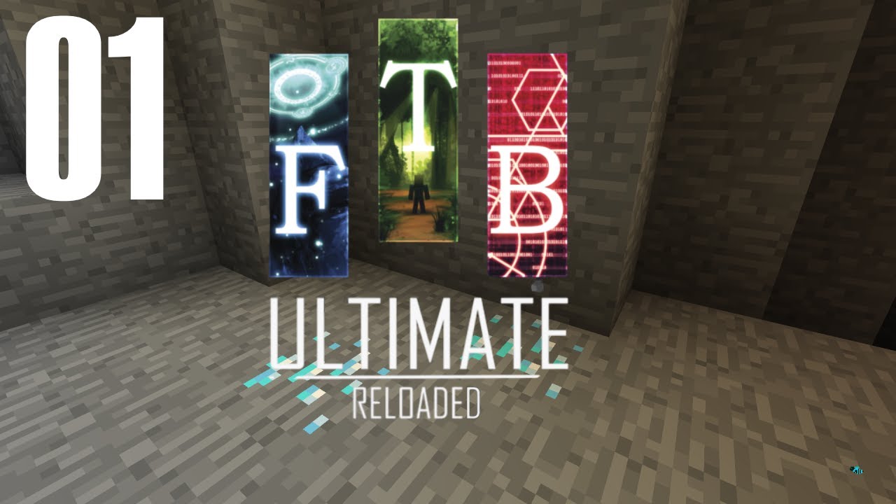 ►FTB Ultimate Reloaded Modpack - Ep.1 Diamonds!