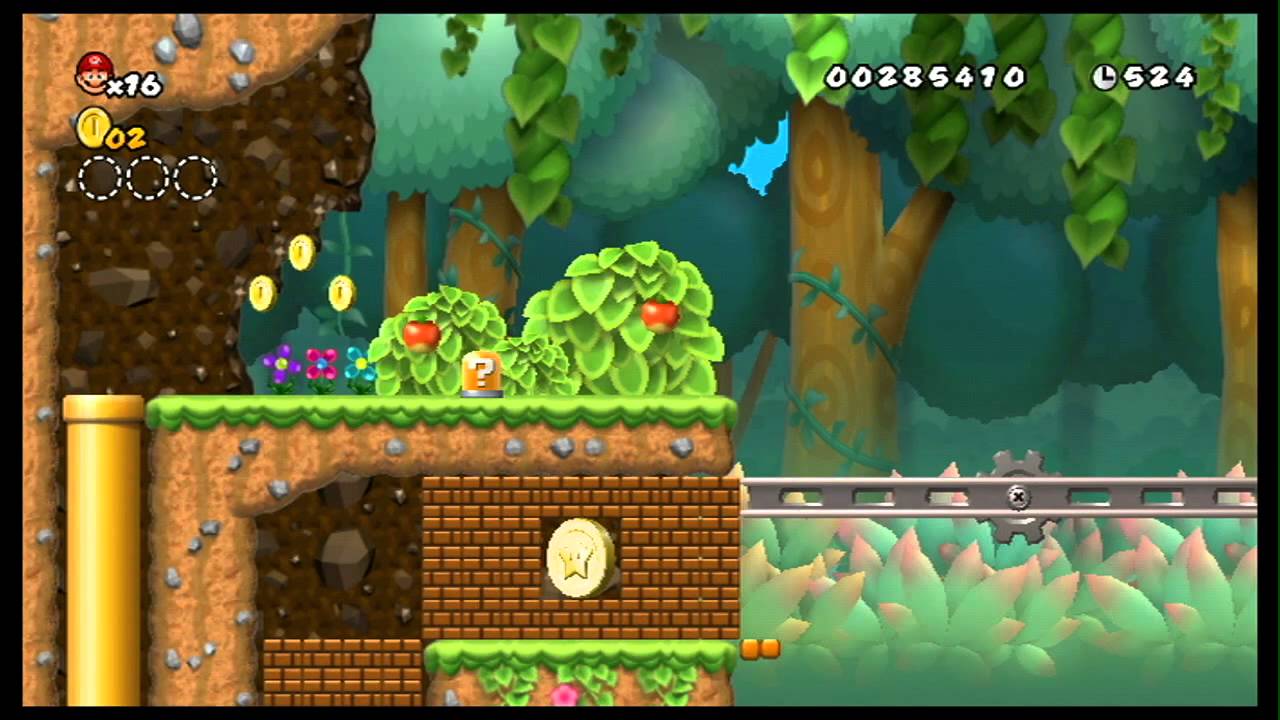 Newer Super Mario Bros. Wii - World 1 - Yoshi's Island [redo]