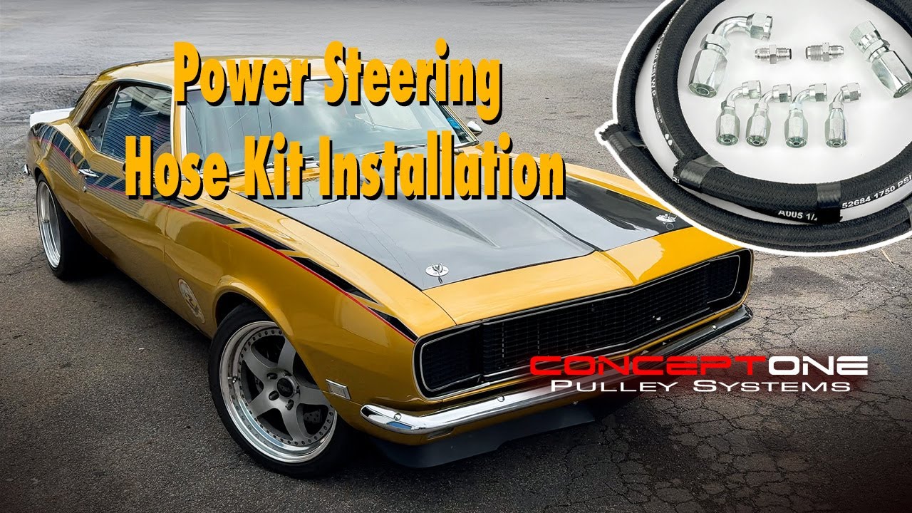 Power Steering Hose Installation AQP High-Pressure Hose