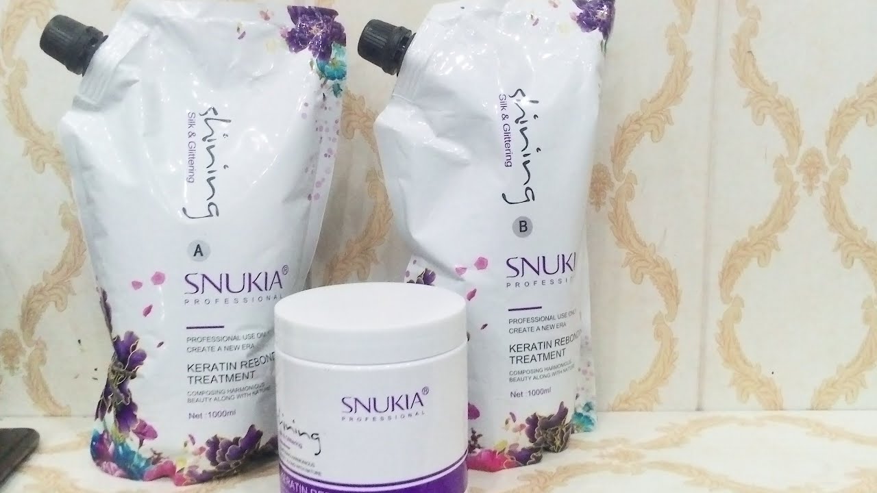 Snukia professional Rebounding Keratin treatment