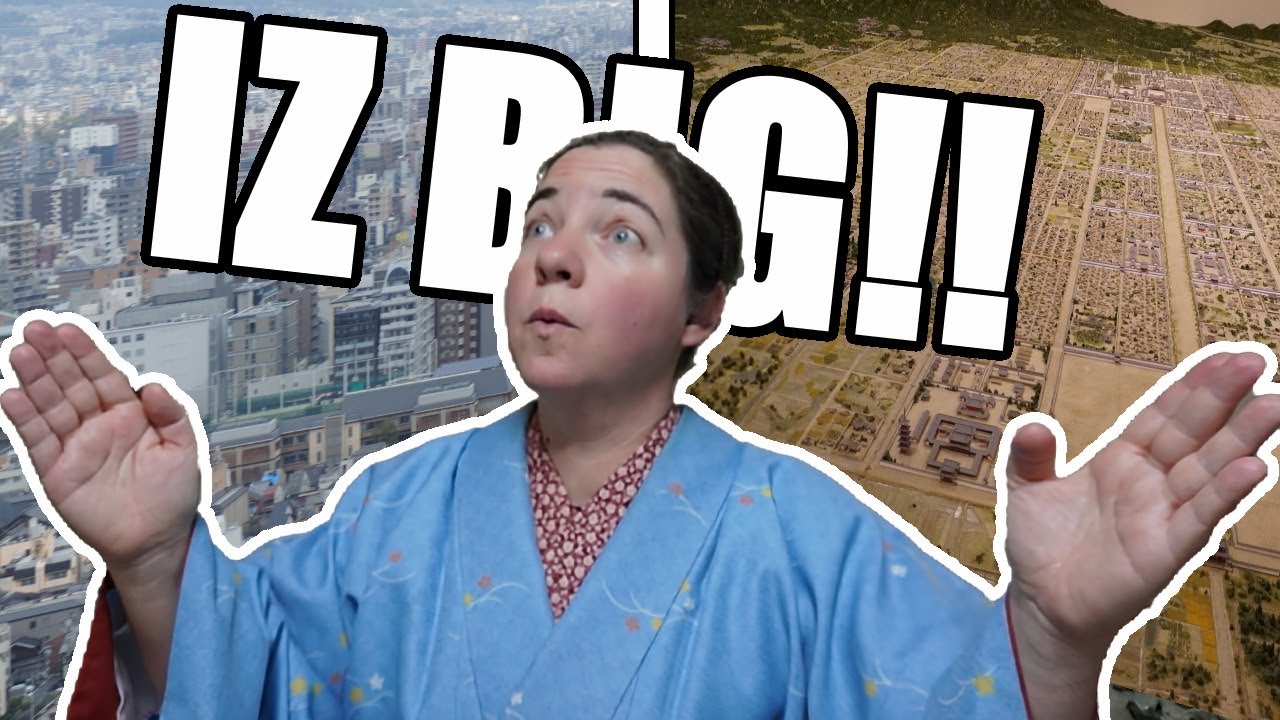 Just how big was the capital of Heian?