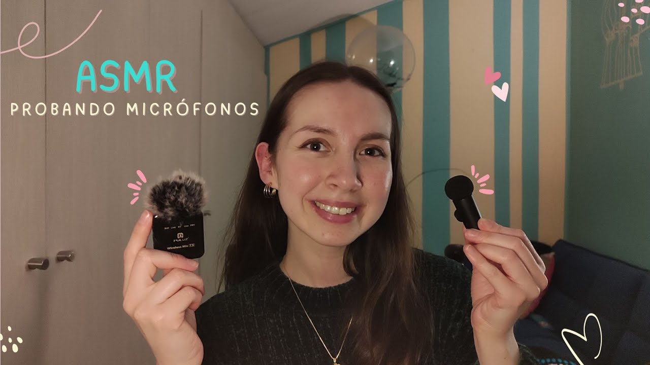 ASMR probando micrófonos pequeñitos de Aliexpress (PULUZ y Fifine M6)
