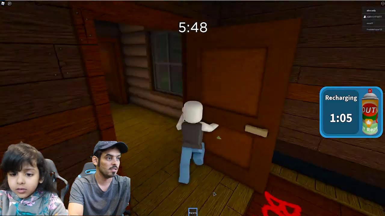 كادي صارت العنكبوت للمره الثانيه تتوقعون فازت   !!!