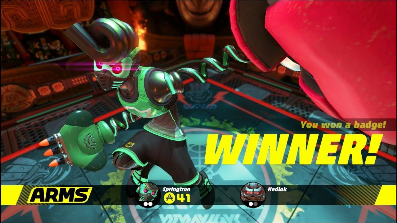 ARMS Playthrough Part 19 (EXTRA #9 - Grand Prix with Springtron!)