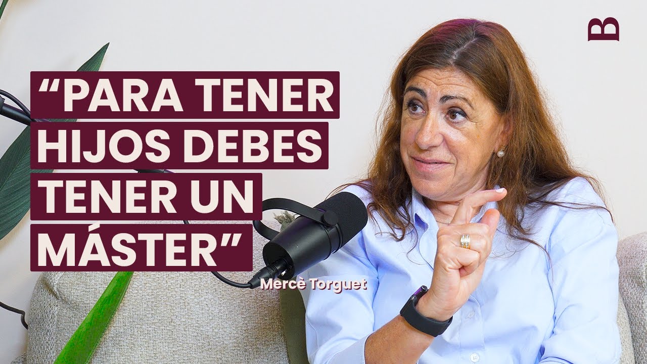 "Para tener hijos debes tener un máster" - Mercè Torguet, Psicóloga y Directora de @centrotorguet.