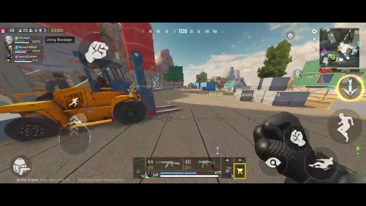 A well deserved 1st place but someone's defiantly CHEATING!!!.. Blood Strike Rank Gameplay