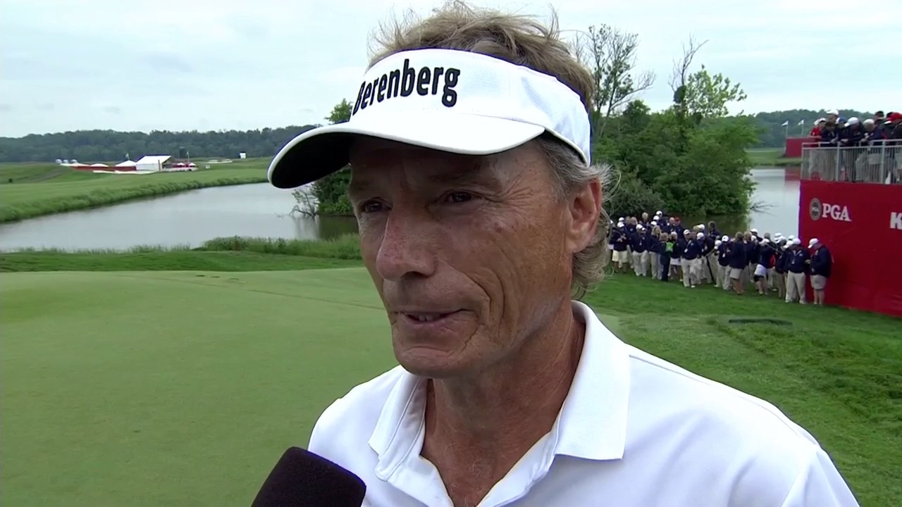 Bernhard Langer Discusses His Duel with Vijay Singh and His Victory | 2017 Senior PGA Championship