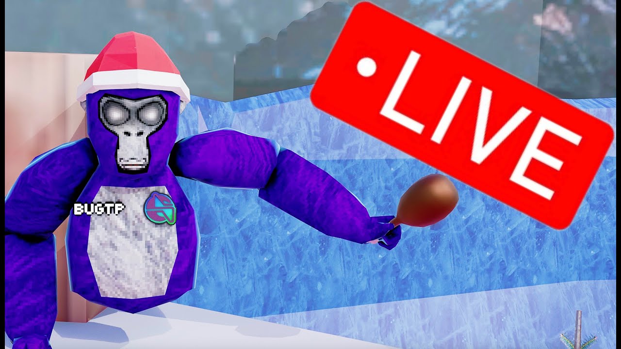 gorilla tag live stream fan lobby’s
