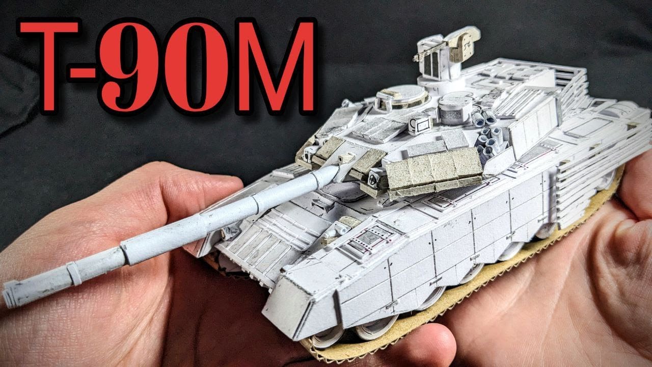 💥 Т-90М💥  КАК СДЕЛАТЬ СВОИМИ РУКАМИ