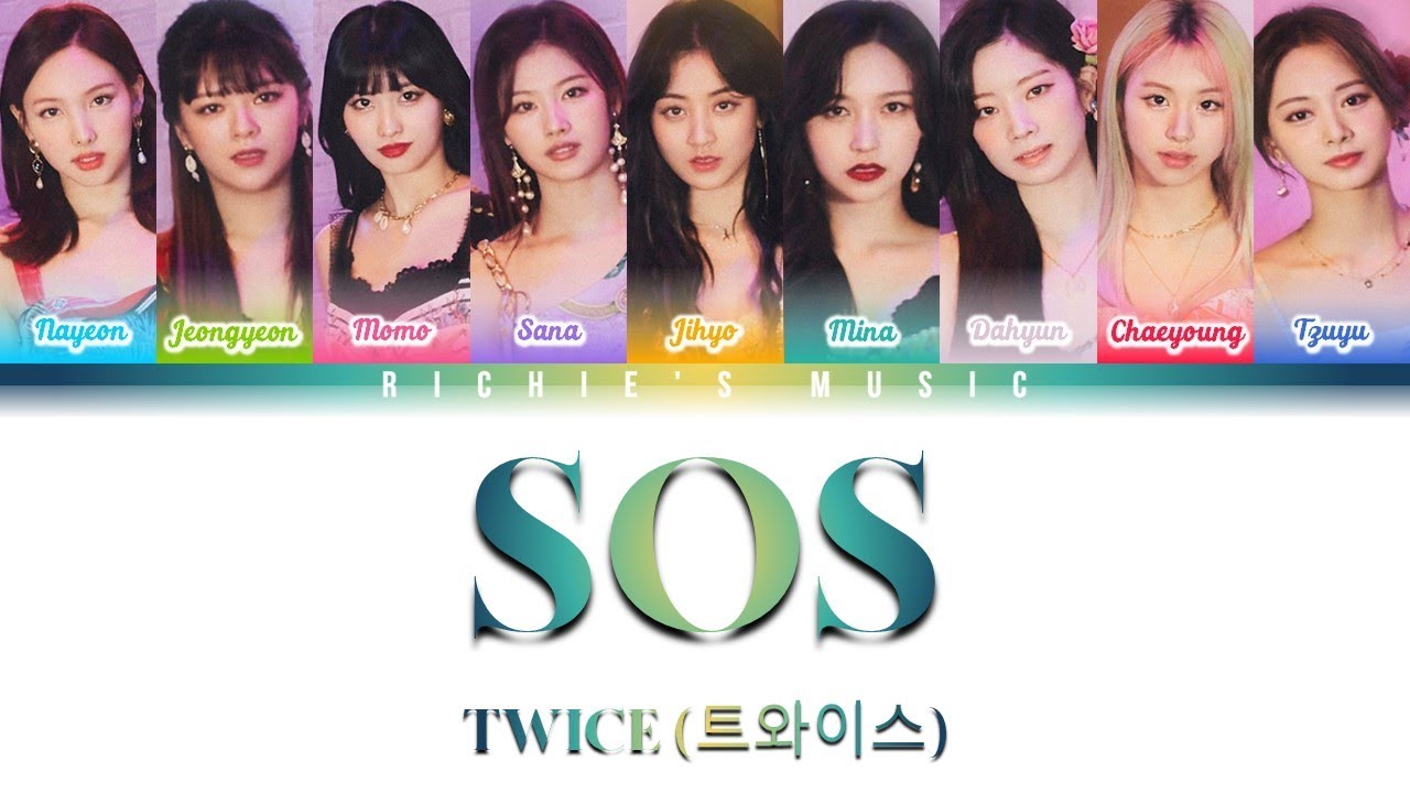 TWICE (트와이스) - SOS [Color Coded Lyrics Han|Rom|Eng]