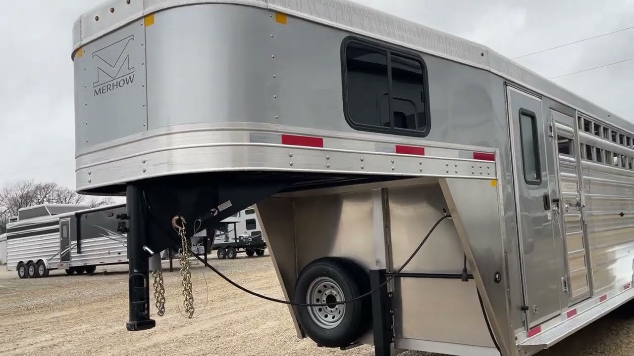 2026 Merhow Rancher 24' Stock Trailer