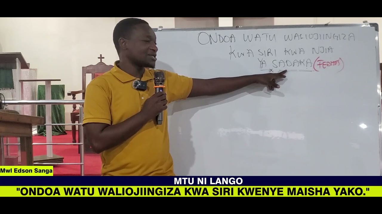 ONDOA WATU WALIOJIINGIZA KWA SIRI ILI KUACHILIA UHARIBIFU KWENYE MAISHA YAKO.