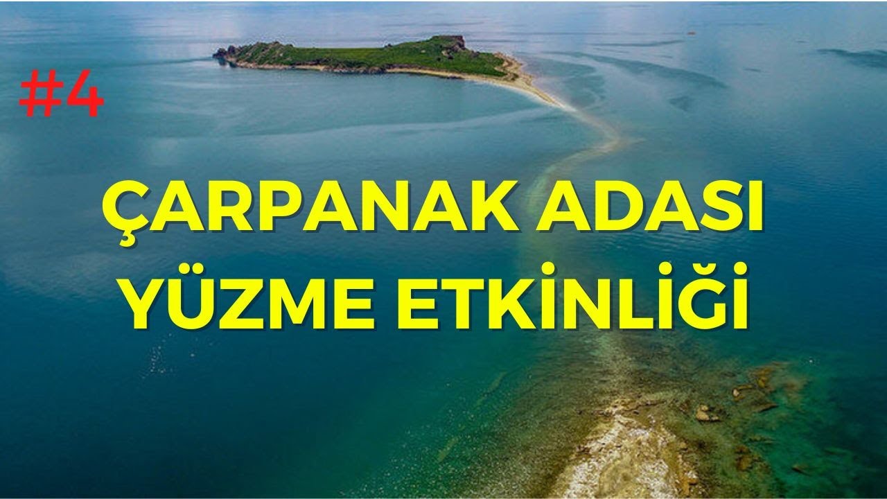 1.VAN DENİZİ Y&Uuml;ZME FESTİVALİ - G&Uuml;N #4 - &Ccedil;ARPANAK ADASI Y&Uuml;ZME