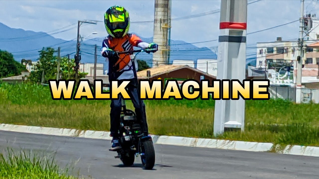 Rolê com meu WALK MACHINE MILLENIUM 42CC