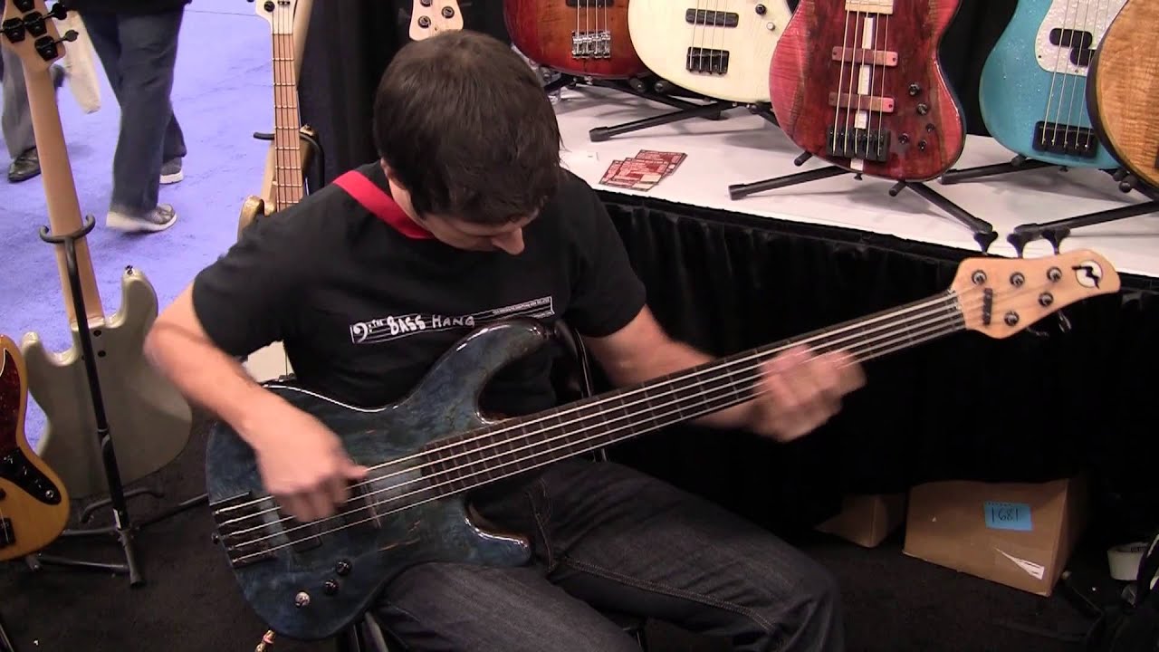 Marco Basses at the 2014 NAMM Show