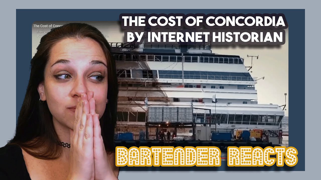 Bartender Reacts to The Cost of Concordia by Internet Historian | First Time Watching
