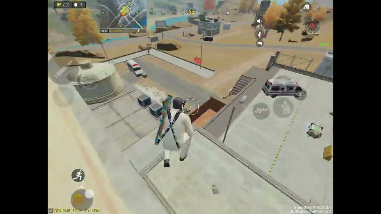 Sanitarium gameplay (intense moments)#codmbattleroyale 