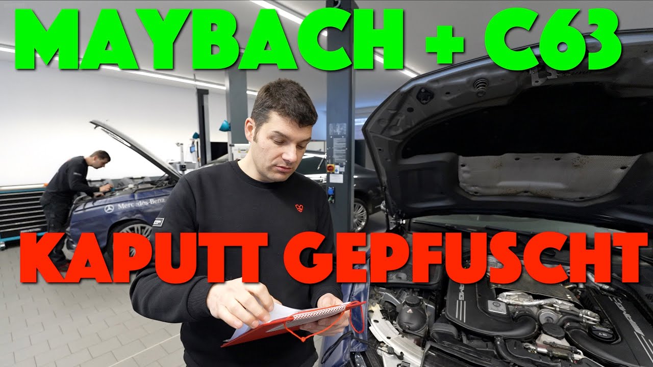 32.000,- für nichts, AMG C63 und Maybach in falschen Händen