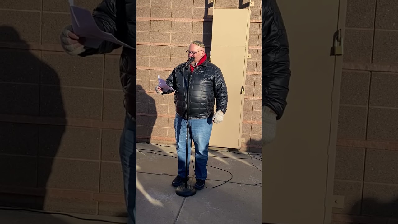Rabbi Fred Greene Speech at Boulder Interfaith Prayer Walk for Dignity & Justice.