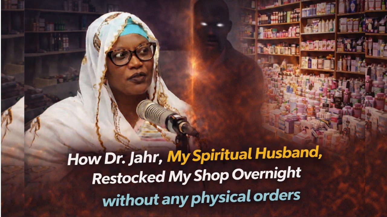 HE REFILLS MY SHOP OVERNIGHT WHENEVER I DO MY RITUALS