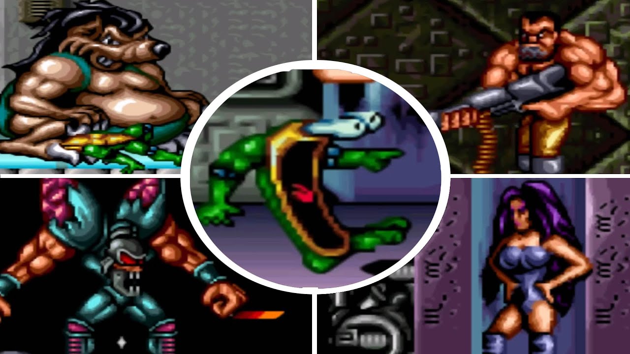 Battletoads & Double Dragon: The Ultimate Team - All Bosses