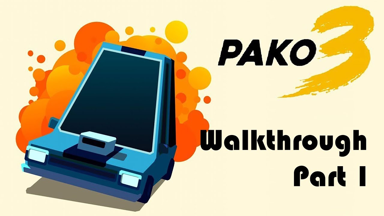 Pako 3 Full Walkthrough, 4 Stars on Every Level (Part 1, Levels 1-9)