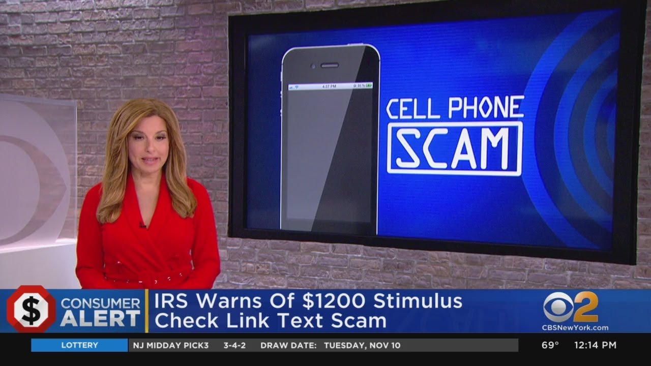 Officials Warn Of IRS Stimulus Check Text Message Phishing Scam