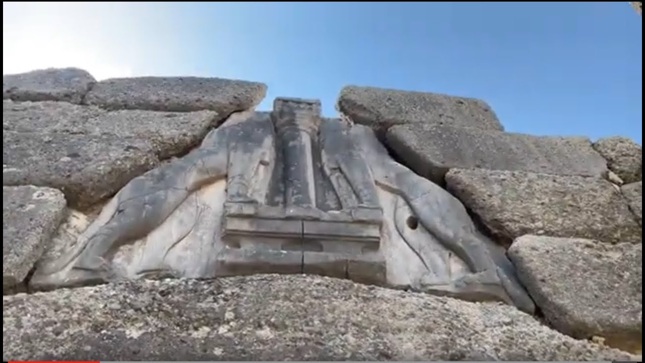 Mycenae or &Mu;&upsilon;&kappa;ῆ&nu;&alpha;&iota; or &Mu;&upsilon;&kappa;ή&nu;&eta;, Mykē̂nai or Mykḗnē.  Archaeological Site. - Mycenae Greece - ECTV
