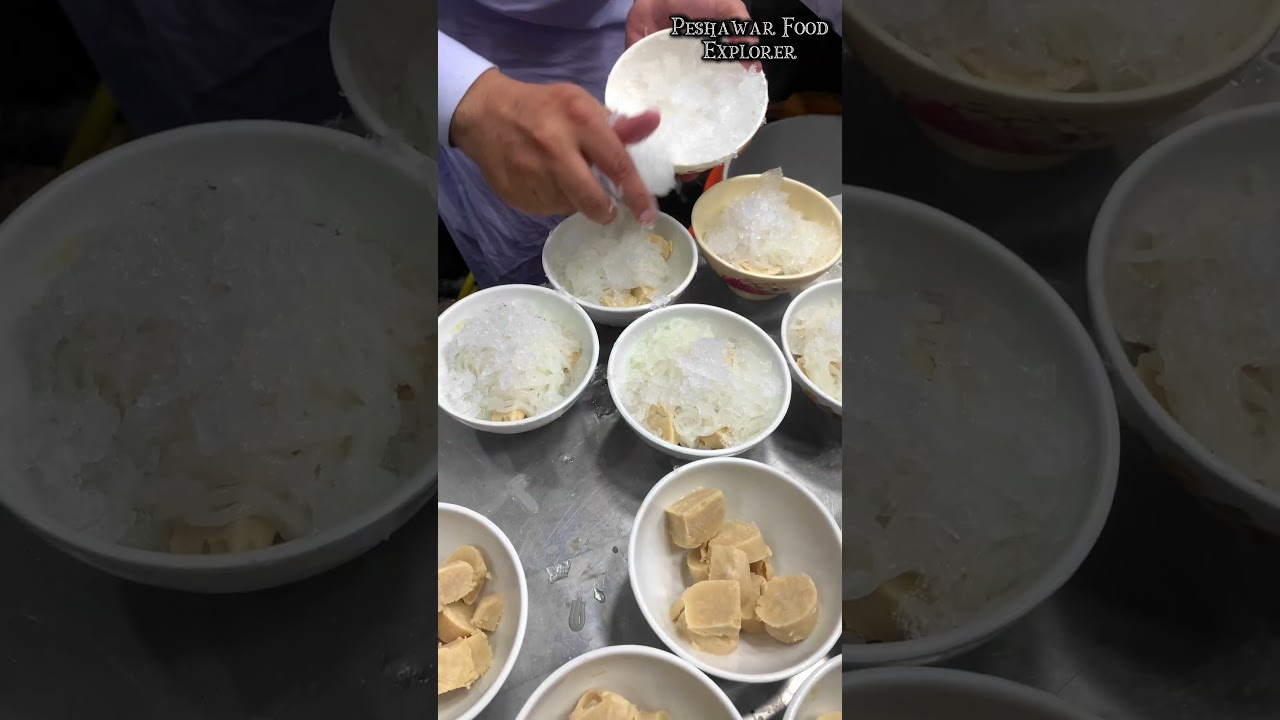 Famous Peshawri Kulfi Falooda | Quality Kulfi Falooda | Fawara Chowk Food Street | Ultimate Food