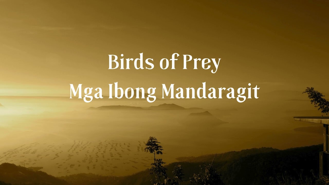 Birds of Prey (Mga Ibong Mandaragit)  Now on Audible and iTunes