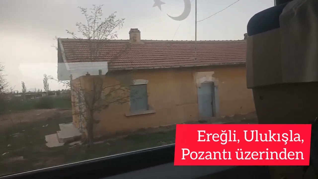 Konya - Adana(Yenice) Tren Yolculuğu