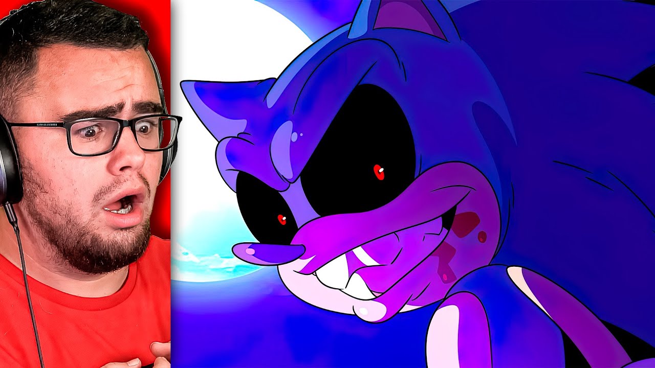 Reacting to SECRET SONIC.EXE Video
