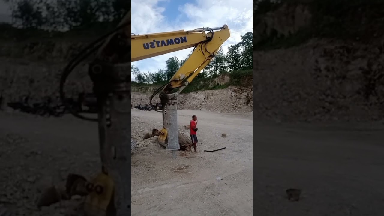 Review Komatsu PC 210 Pabrik Pasir Kucing Bapak Pecinta Sinetron