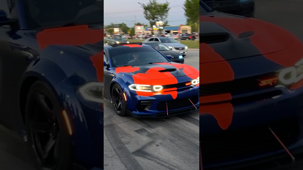 Dodge Charger with a CRAZY Camo Wrap!
