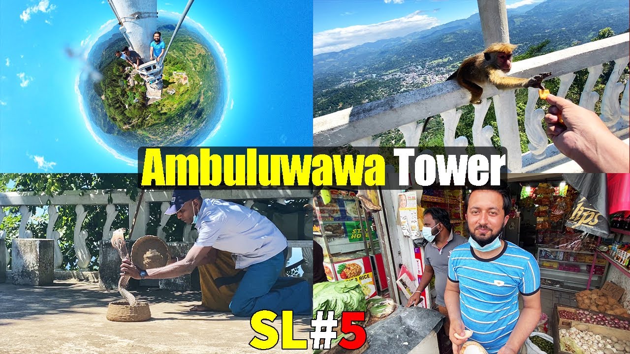 Ambuluwawa Tower Top | The King Coconut water | Sri Lanka Vlog #5