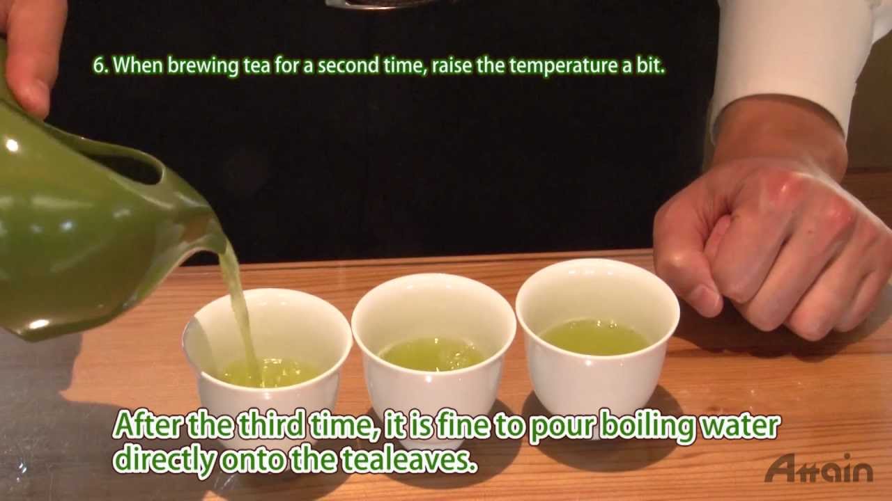 How to pour a tasty cup of tea 