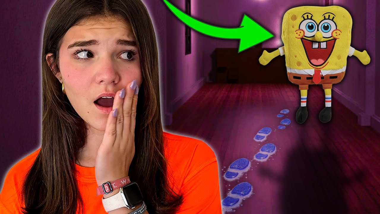 Creepy SpongeBob Moved BY ITSELF!