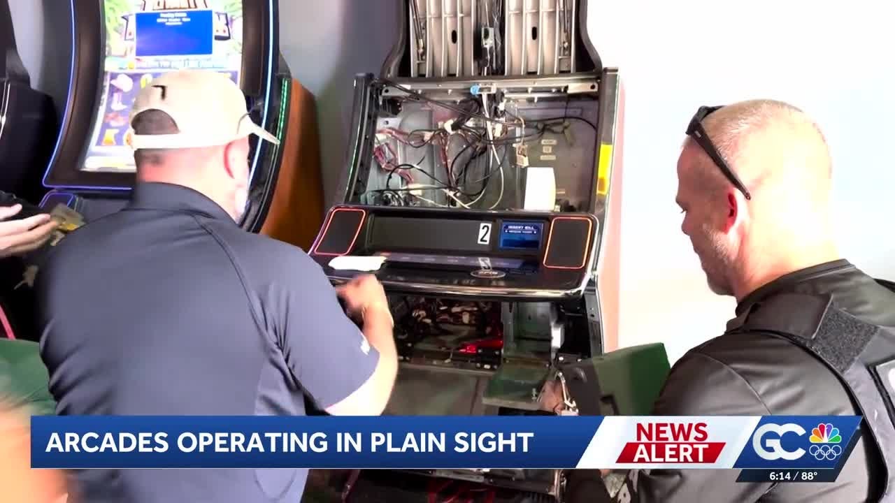 More than 100 slot machines and over $36K seized from illegal gambling spots in Lee County