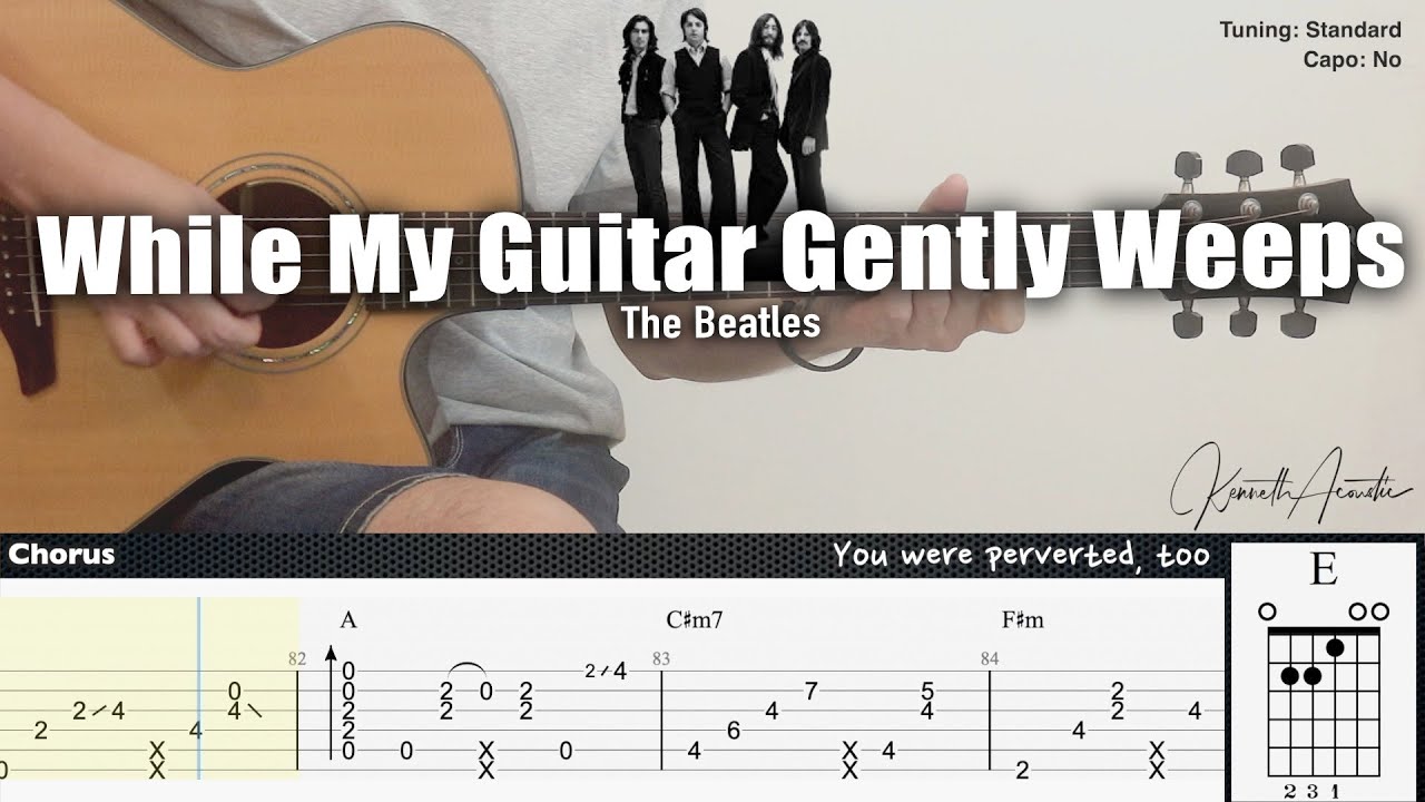While My Guitar Gently Weeps