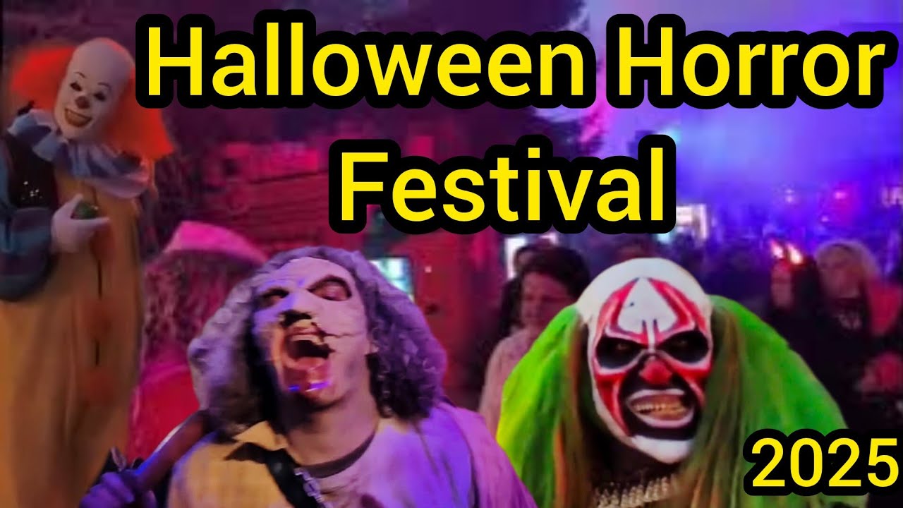 🎃 HALLOWEEN HORROR FESTIVAL 2025 – Movie Park Germany (EXTREME Scare Zones & Mazes!)