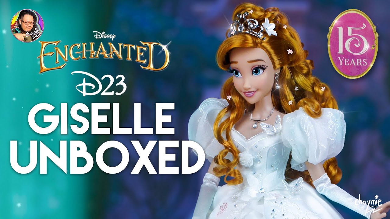 UNBOXING D23 GISELLE Limited Edition Doll - DETAILED REVIEW | D23 2022 Exclusive | Disney Enchanted