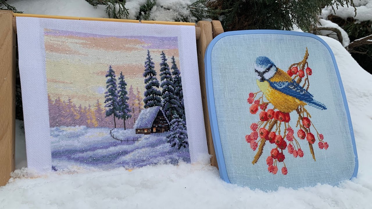 Фініші❄️Готові роботи Olanta та Повітруля❄️Вишивка хрестиком 
