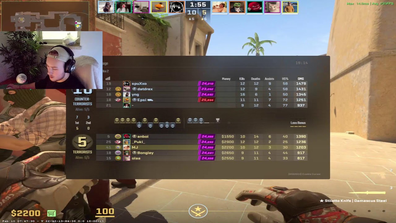 Playing CS2 PREMIER  ROAD TO 30K [FIN] [ENG] [SWE] SOLOQUE